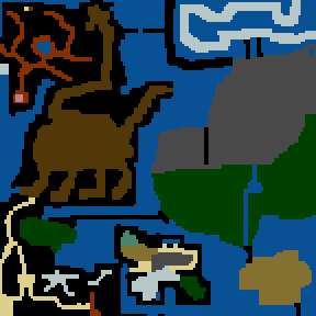 Underground minimap of The Archangel