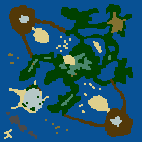 Surface minimap of The Arena v2 - TOH