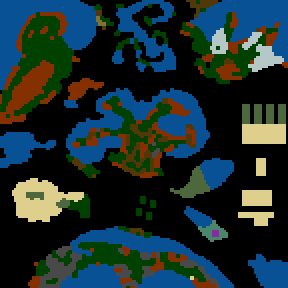 Underground minimap of The Arrival