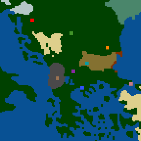 Surface minimap of The Balkans