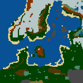 Surface minimap of The Baltic Sea