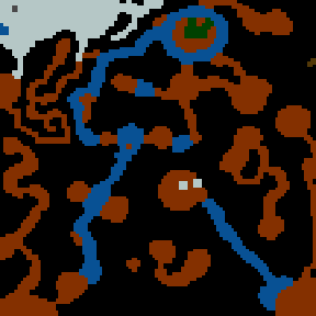 Underground minimap of The Battle of Fargohal