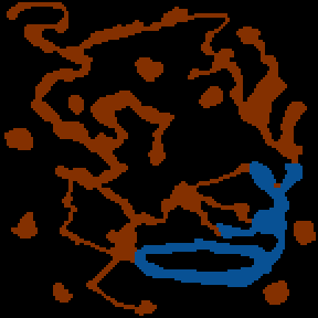 Underground minimap of the belgariad