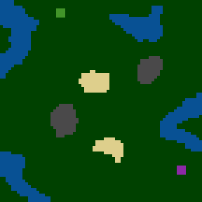 Underground minimap of The Big Battle