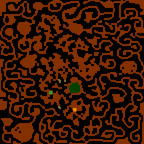Underground minimap of The Big Fight