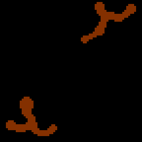 Underground minimap of The big river flows