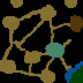 Underground minimap of The Calik