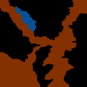 Underground minimap of The Citadel Of The Dead