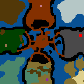 Underground minimap of The Corners Of Destiny