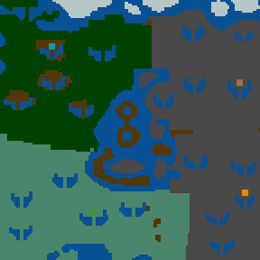 Underground minimap of The Crypt of King SANSPEUR