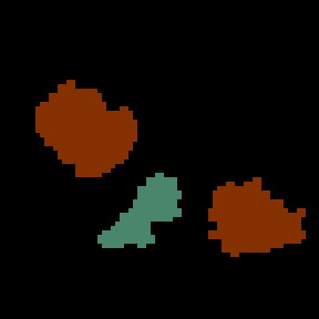 Underground minimap of The Darkside