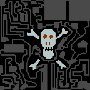 Underground minimap of The Deadly Domain