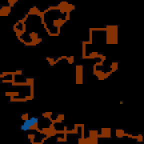 Underground minimap of The Destroyer of Bounds