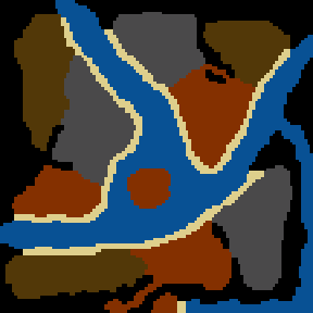 Underground minimap of The Devils Destruction