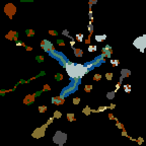 Underground minimap of The Dragon Master