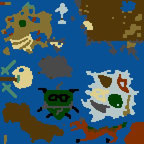 Underground minimap of The dragon slaugher v1.29
