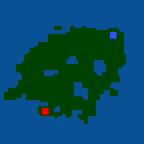 Surface minimap of The Duel