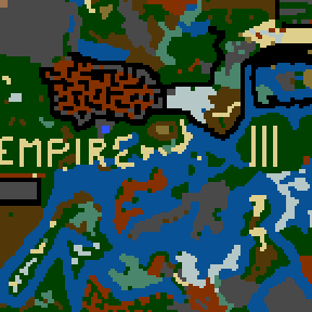 Underground minimap of The Empire of the World III