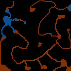 Underground minimap of The Fall of Gondolin