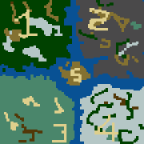 Surface minimap of The Fifth Continent