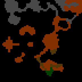 Underground minimap of The Fire