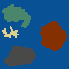 Underground minimap of The Floating Continent