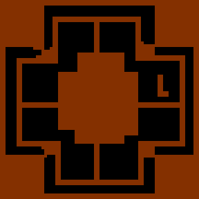 Underground minimap of The Four Corners