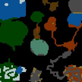 Underground minimap of The Gate of Destiny