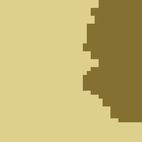 Surface minimap of The Great Desert
