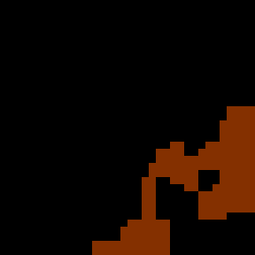 Underground minimap of The Great Desert