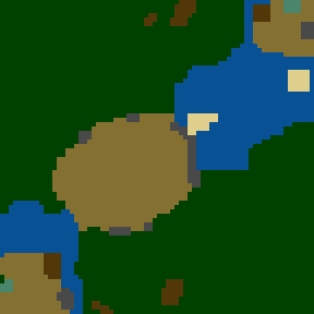 Surface minimap of The Hive(WizardBlue)