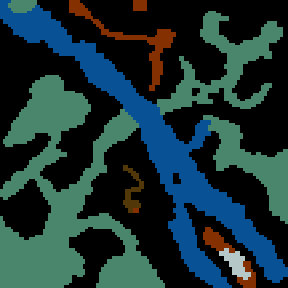 Underground minimap of The Journey Home 1.02