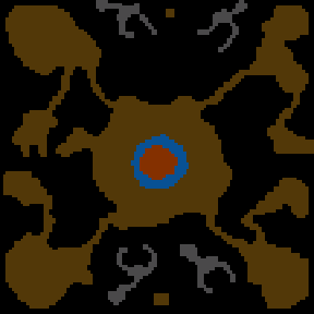 Underground minimap of The Land of Dandar (Pol)