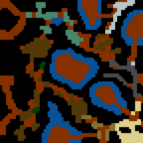 Underground minimap of The lands of might & magic