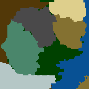 Underground minimap of The Last Battle
