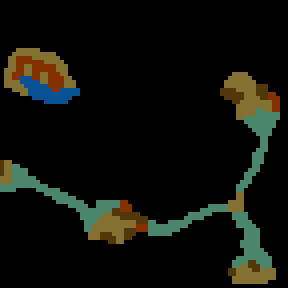 Underground minimap of The Last Chance