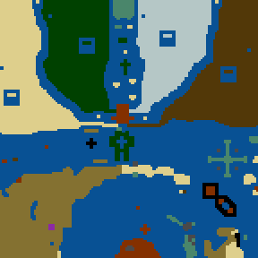 Surface minimap of +   The Last Crusade   +