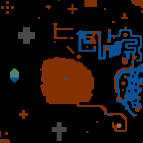 Underground minimap of +   The Last Crusade   +