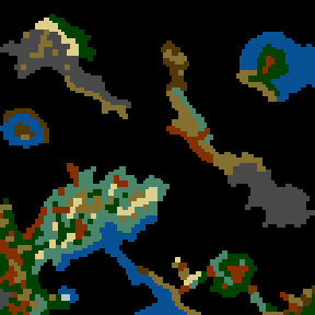 Underground minimap of The Last Elementalist v2
