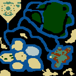 Underground minimap of The Legend of Ingaard