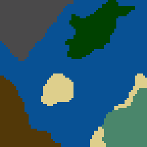 Surface minimap of The Lizard Rebellion