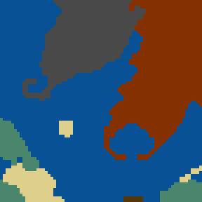 Underground minimap of The Lord of the Rings