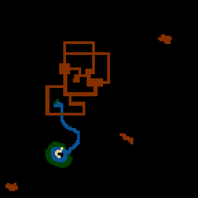 Underground minimap of The Lord Of The Rings