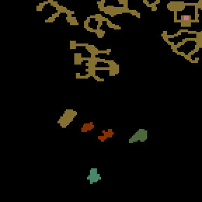 Underground minimap of The Lord of The Rings