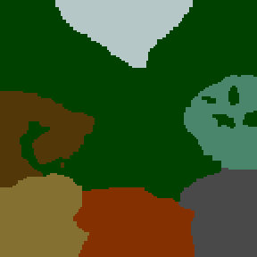 Surface minimap of The Magic Forest