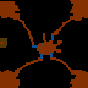 Underground minimap of The Magic Scrolls-SOD