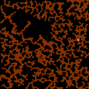 Underground minimap of The Master of Underground