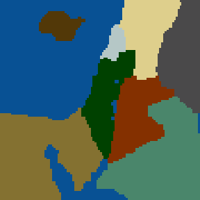 Surface minimap of The Midlle East