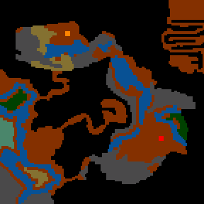 Underground minimap of The New World