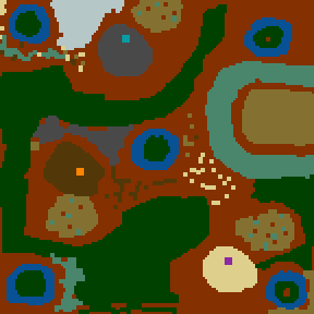 Underground minimap of The Passage of The Undead